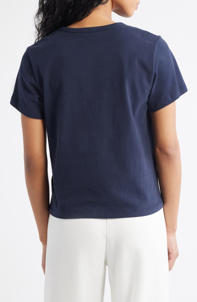 ARTLESS FOREVER Reese Oversize Cotton T-Shirt, Alternate, color, Navy