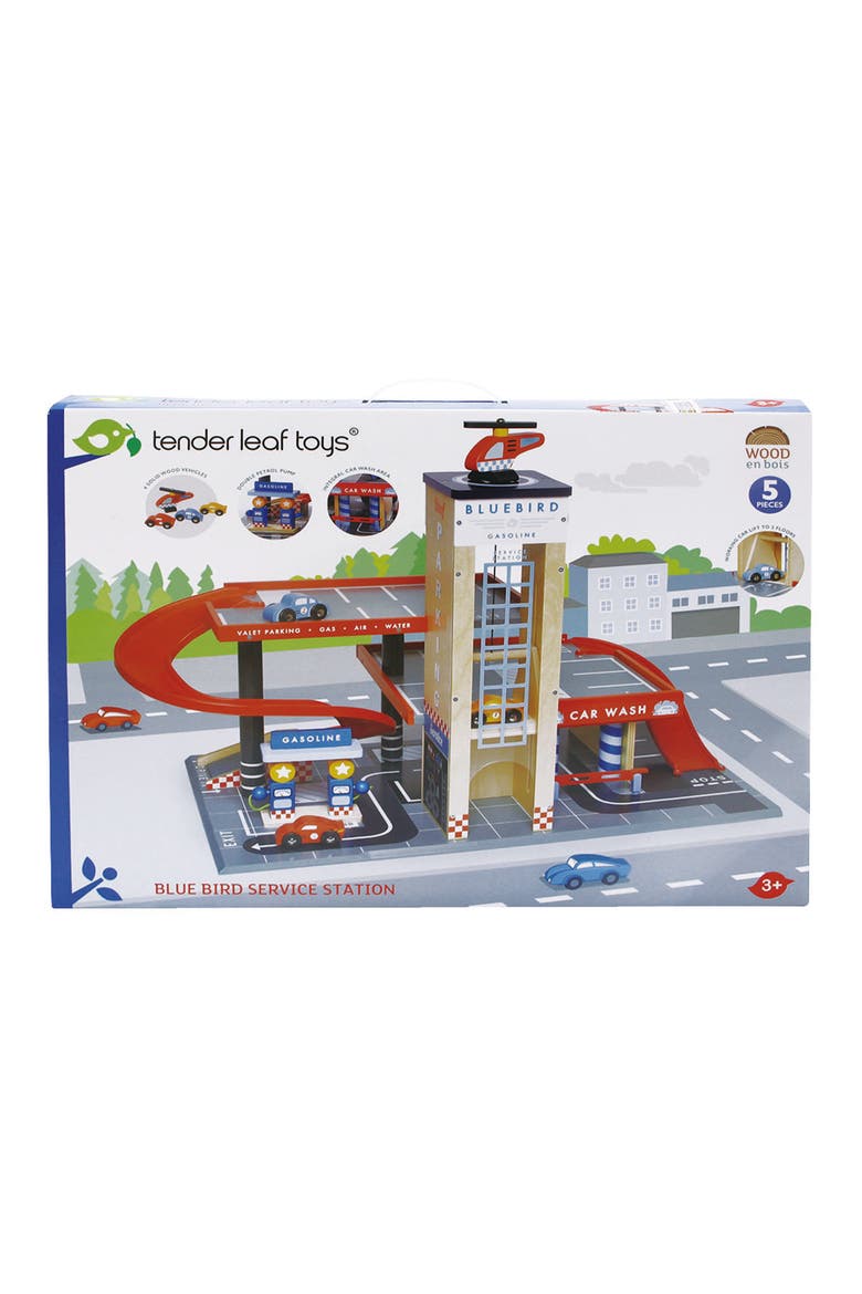 Bluebird Service Station Playset, Alternate, color, MULTI