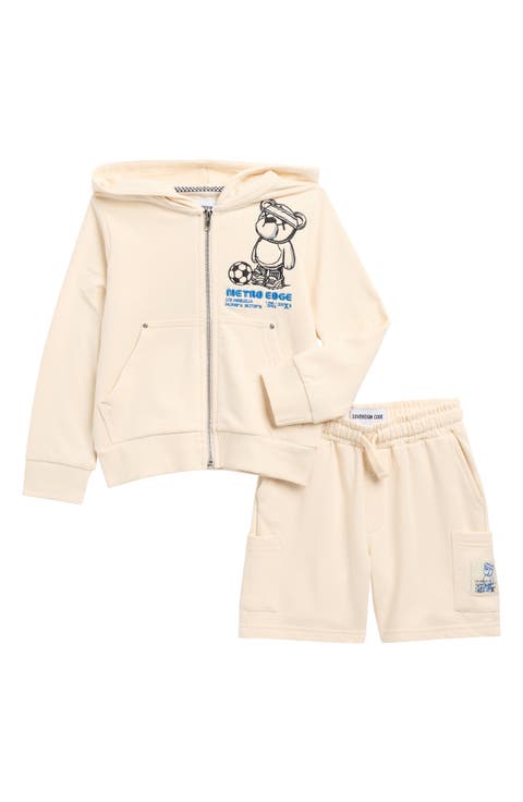 Kids' Reynolds Machado Zip Hoodie & Shorts Set (Little Kid)