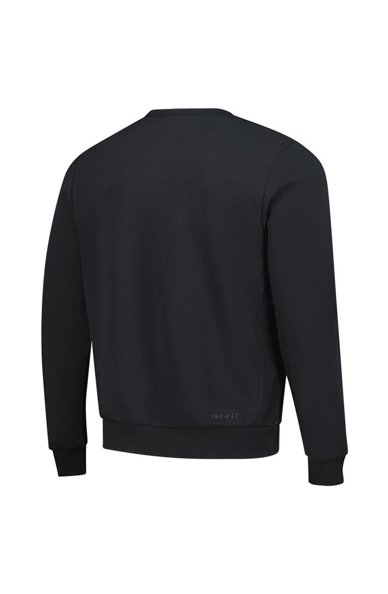 Nike Men's Nike  Black Indiana Pacers Authentic Standard Issue Travel Dri-FIT Sweatshirt, Alternate, color, Black