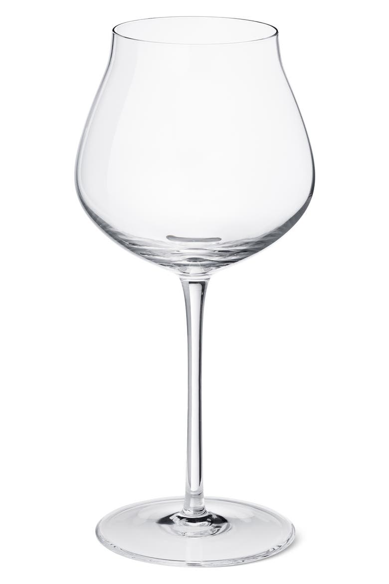 Set of 6 Crystal Red Wine Glasses, Main, color, CLEAR