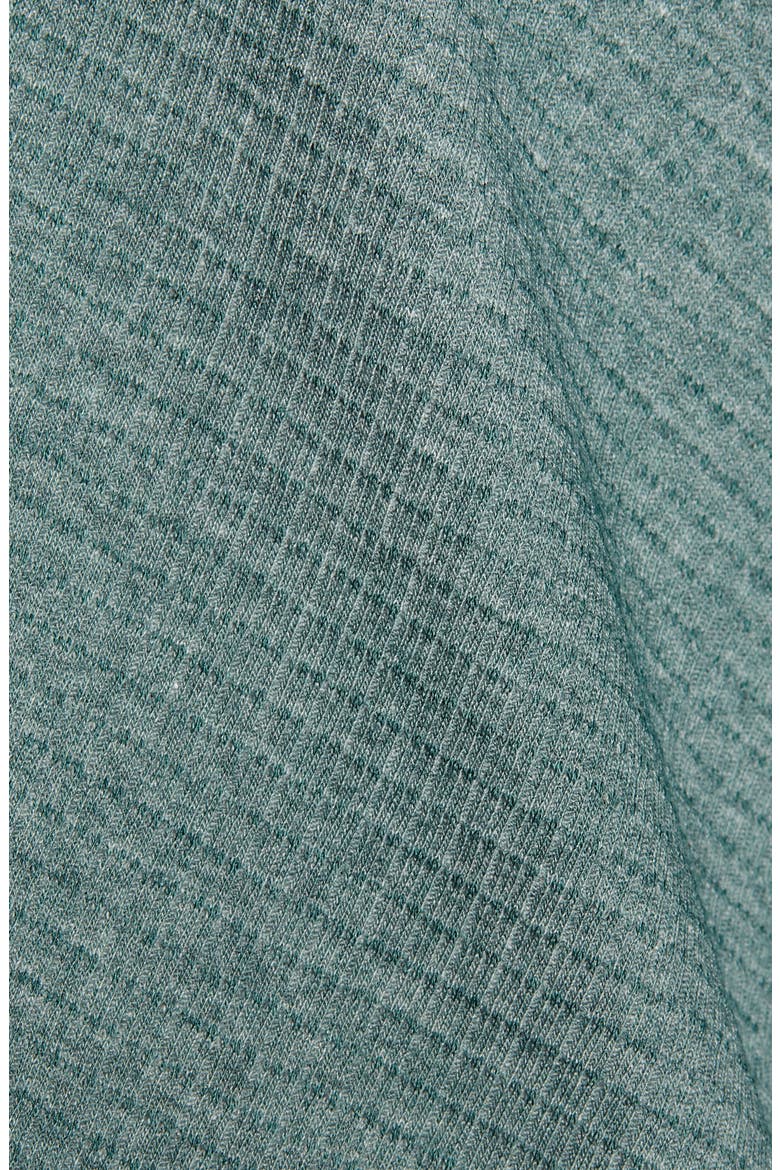 Citrine Textured Cotton Blend Top, Alternate, color, MOSS