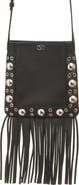 Valentino Garavani Small Nellcôte Fringe Stud Crossbody Bag