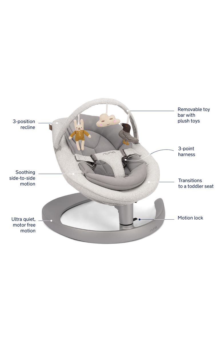 Nuna LEAF<sup
™</sup
 grow Baby Seat with Toy Bar, Alternate, color, Curated-Nordstrom Exclusive