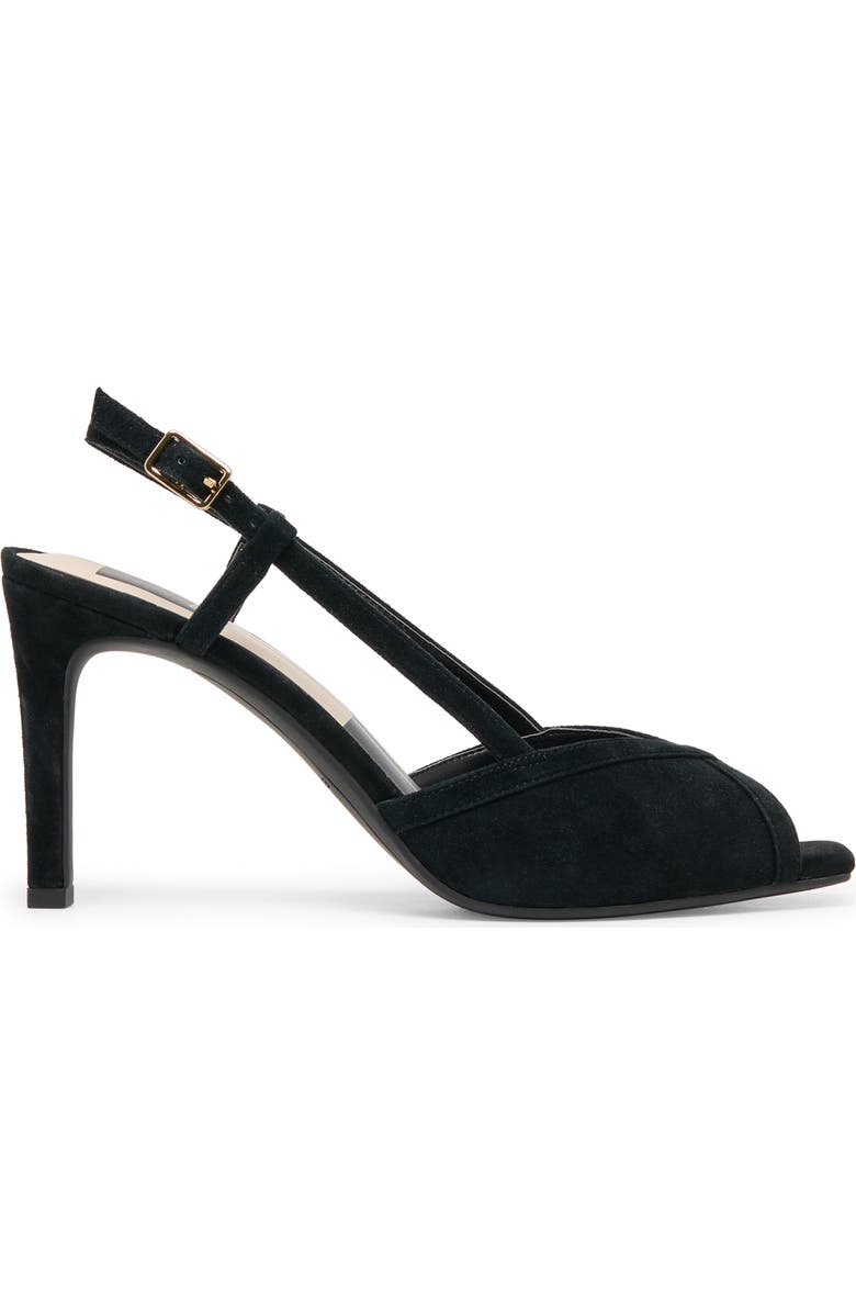 Dolce Vita Sheri Slingback Sandal, Alternate, color, Onyx Suede