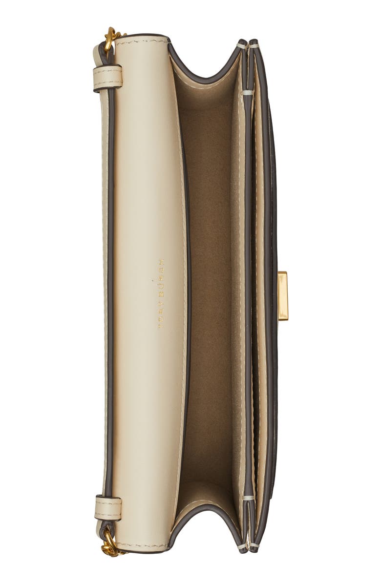 Tory Burch T Monogram Wallet on a Chain, Alternate, color, 