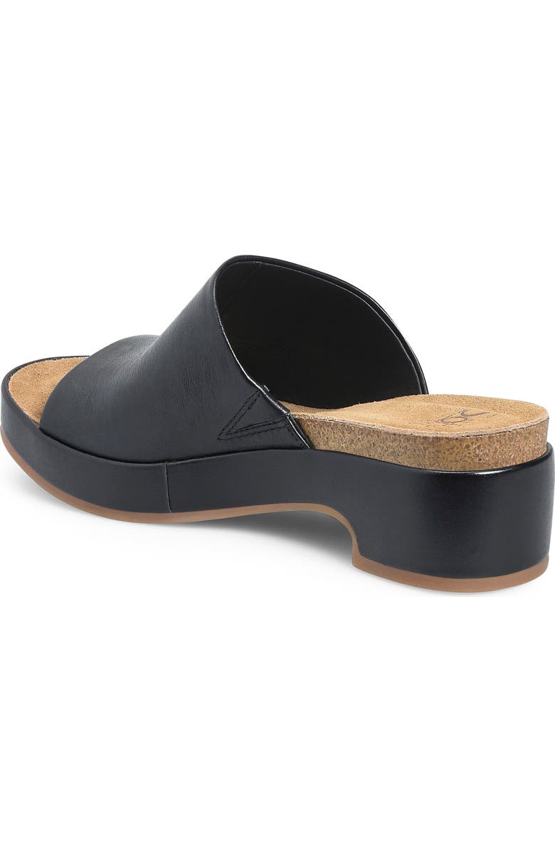Söfft Cass Platform Slide Sandal, Alternate, color, Black