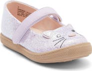 Harper Canyon Kids' Kitty Cat Mary Jane Flat