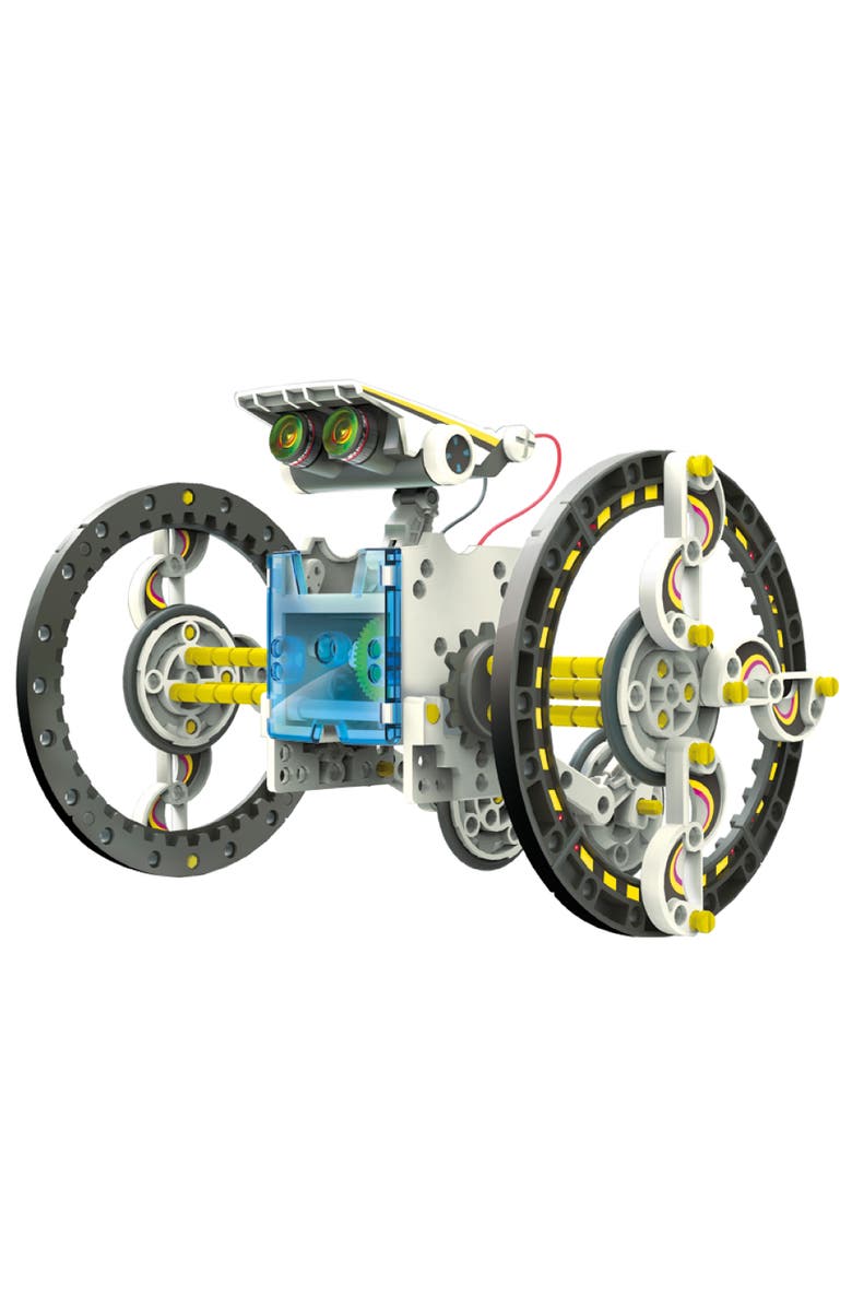 Teach Tech SolarBot.14 Transforming Solar Robot Kit, Main, color, Multicolored