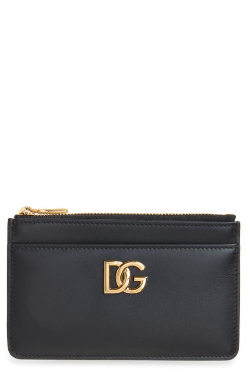 DG Logo Leather Coin Purse