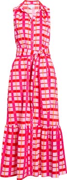 SUGARLIPS Darvy Plaid Sleeveless Dress