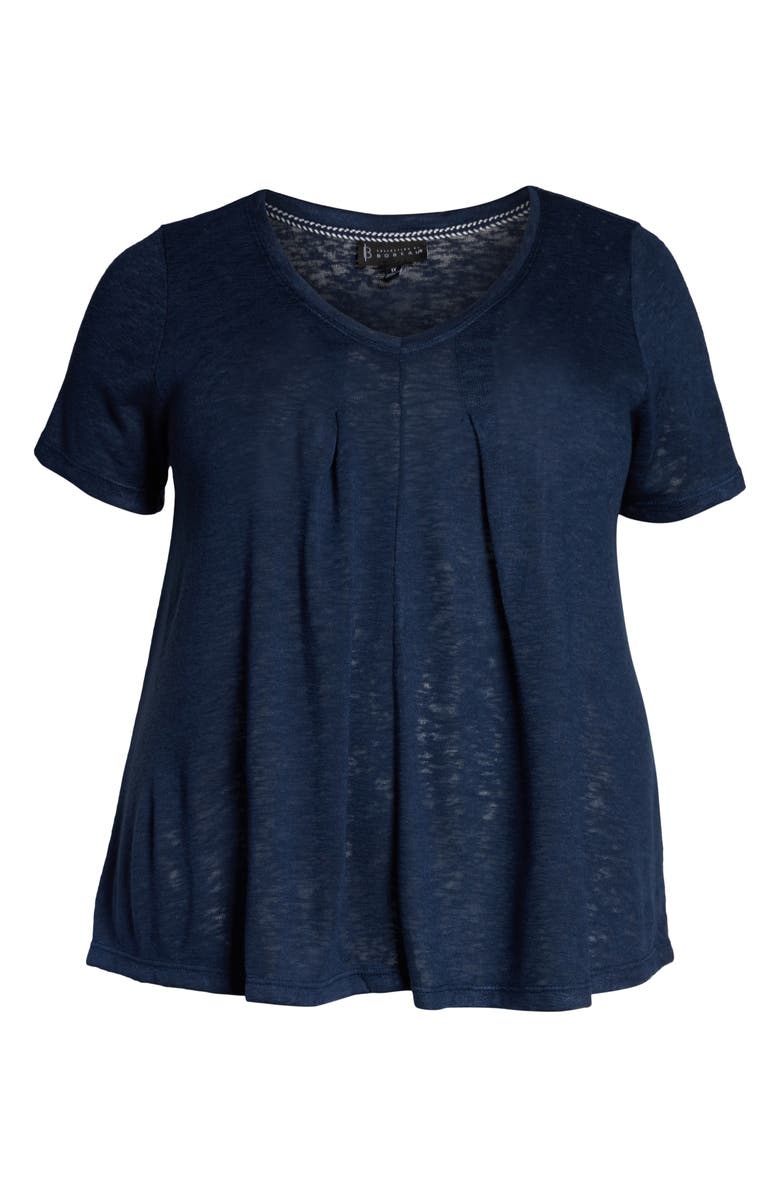 Bobeau Annabel Slub Jersey Swing Top, Alternate, color, 