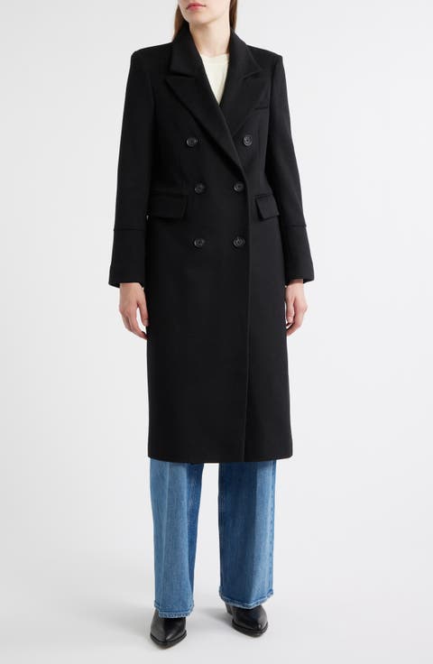 ジャケット・アウター FTW WOOL DOUBLE BREASTED COAT Amazon.com: Women's Swing Double Breasted Coat Wool Blends
