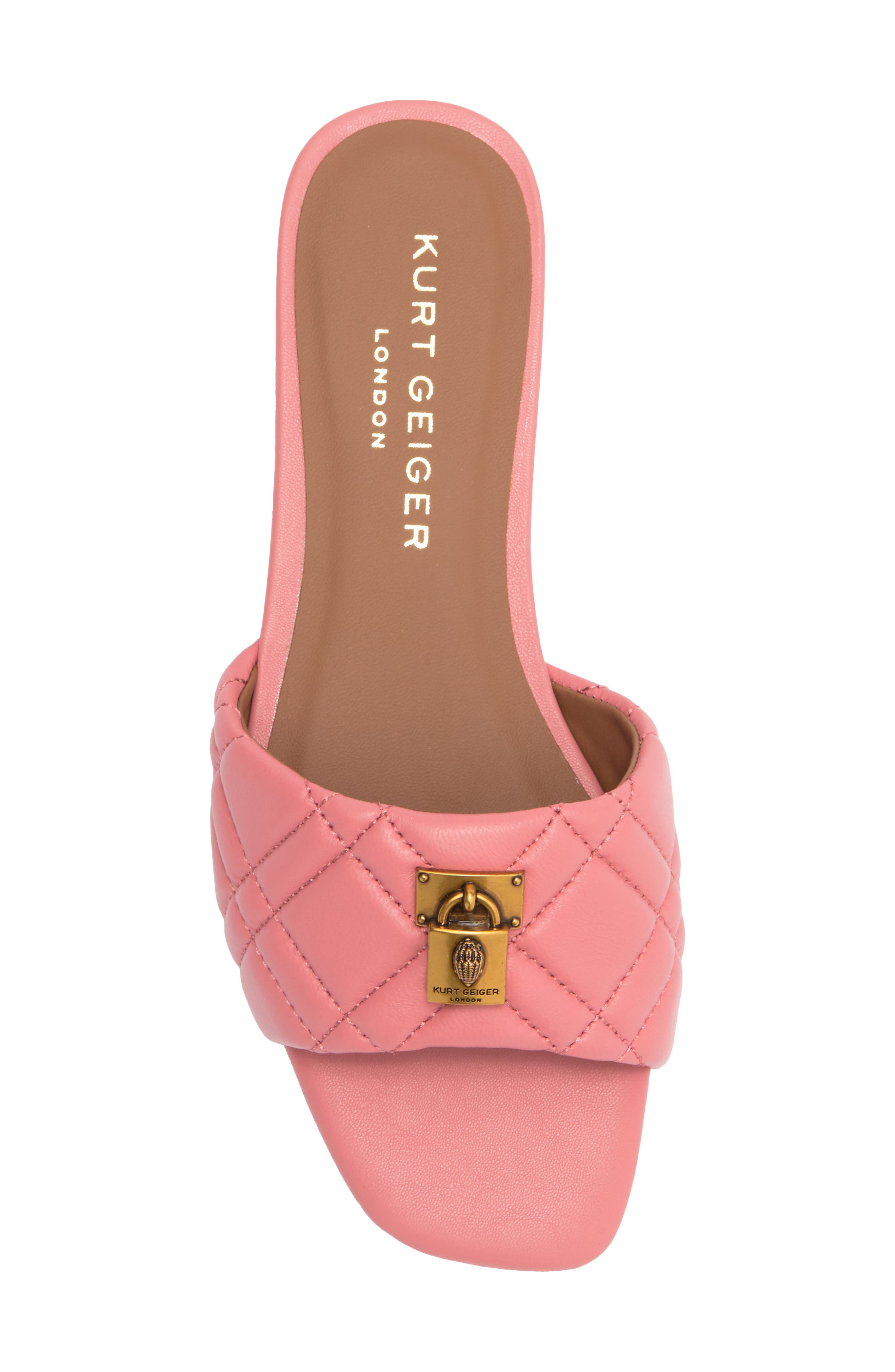 Kurt Geiger London Brixton Lock Slide Sandal, Alternate, color, 