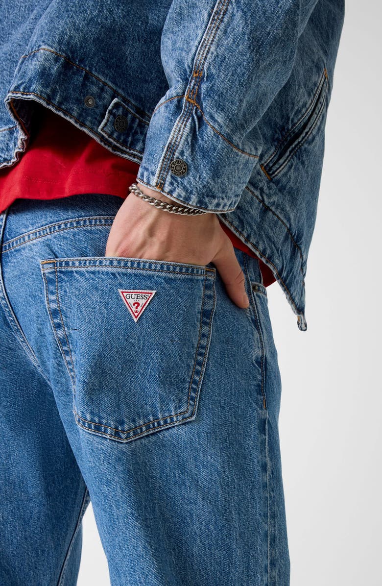 GUESS G16 Straight Leg Jeans, Alternate, color, 