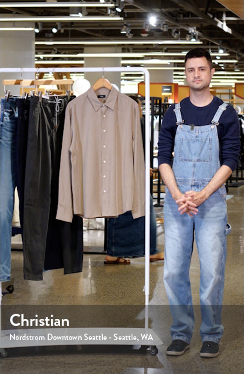 Noll NP.Fluid Long Sleeve Button-Up Shirt, sales video thumbnail