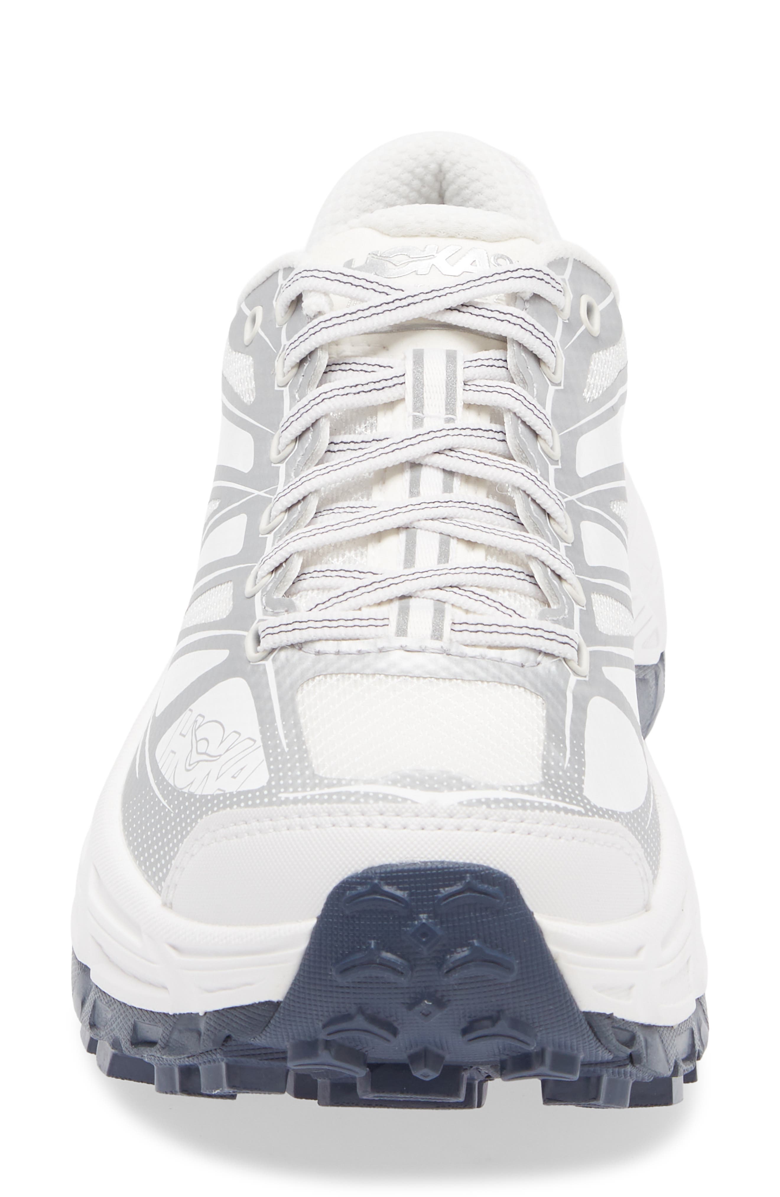 HOKA Gender Inclusive Mafate Speed 2 Sneaker, Alternate, color, White / Silver