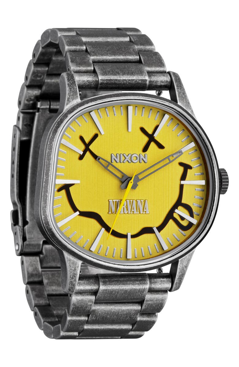 Nixon Nirvana Sentry Wobble Bracelet Watch, 42mm, Alternate, color,