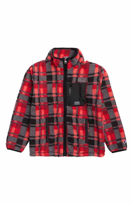 Kids' Faux Fur Colorblocked Jacket