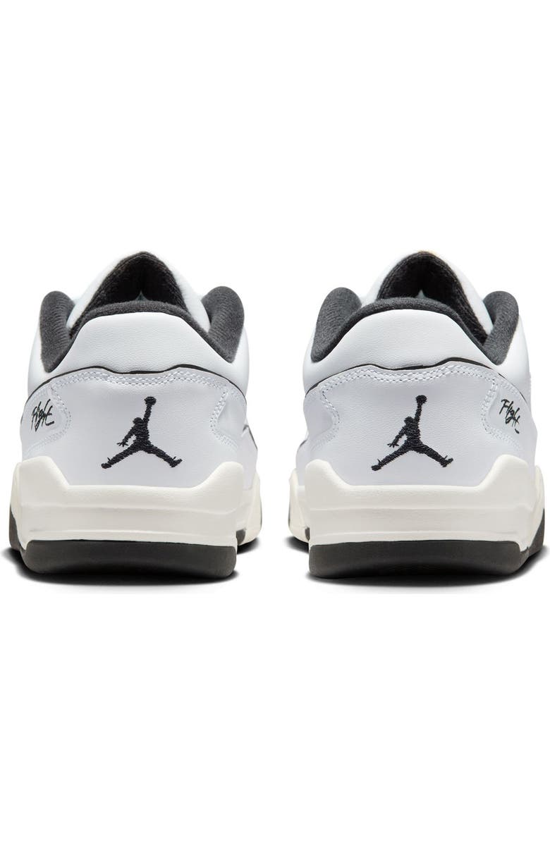 Jordan Flight Court Sneaker, Alternate, color, White/ Black/ Sail