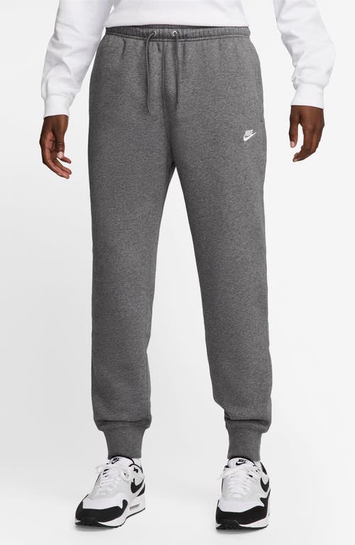 Nike Club Fleece Joggers In Gray