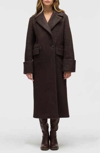 NVLT Bouclé Double Breasted Coat