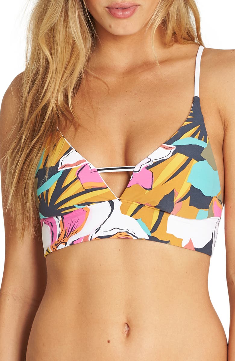Billabong Day Drift Reversible Bikini Top, Alternate, color,