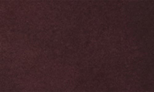 Mango Suede Shoulder Bag In Burgundy