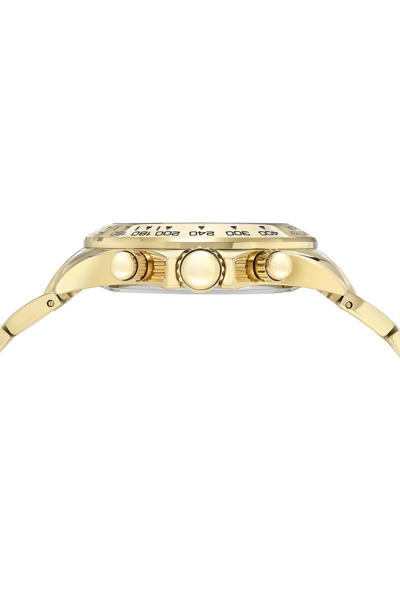 PORSAMO BLEU Men's Preston Multi-Function Dial Stainless Steel Bracelet Watch, 41mm, Alternate, color, 