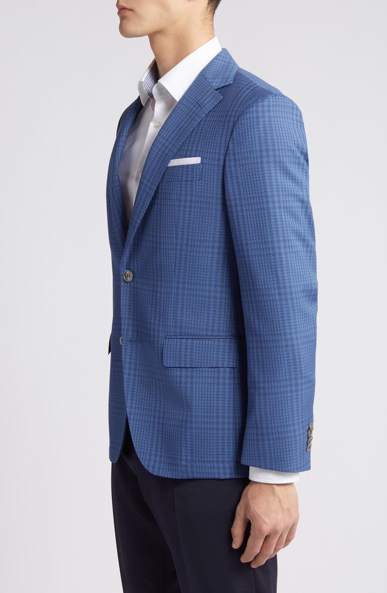 BOSS Hutson Plaid Wool Sport Coat, Alternate, color, 