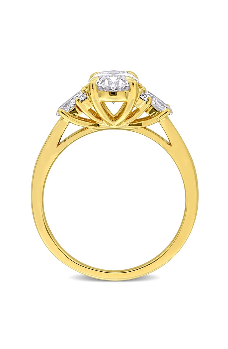 Julianna B. 1-3/4 CTW Lab-Grown Diamond Cluster Ring 14k, Alternate, color,