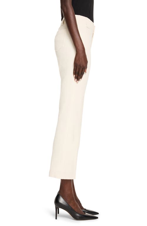 Nic + Zoe Nic+zoe Plaza Ankle Demi Bootcut Pants In Classic Cream