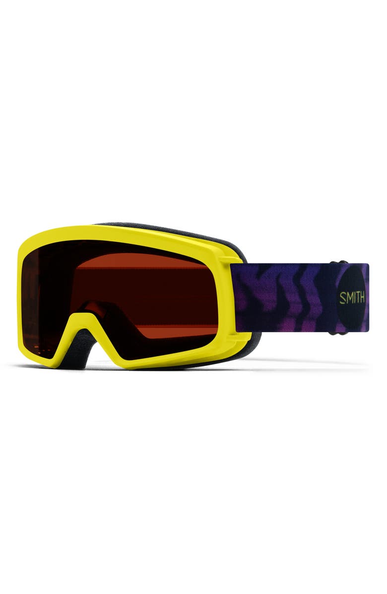 Smith Kids' Rascal Cylindrical Carbonic-X Over the Glasses Snow Goggles, Main, color, 