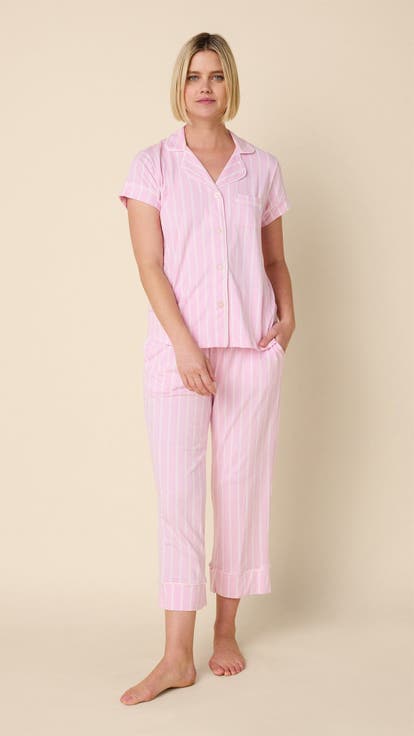 Pima Knit Capri Set