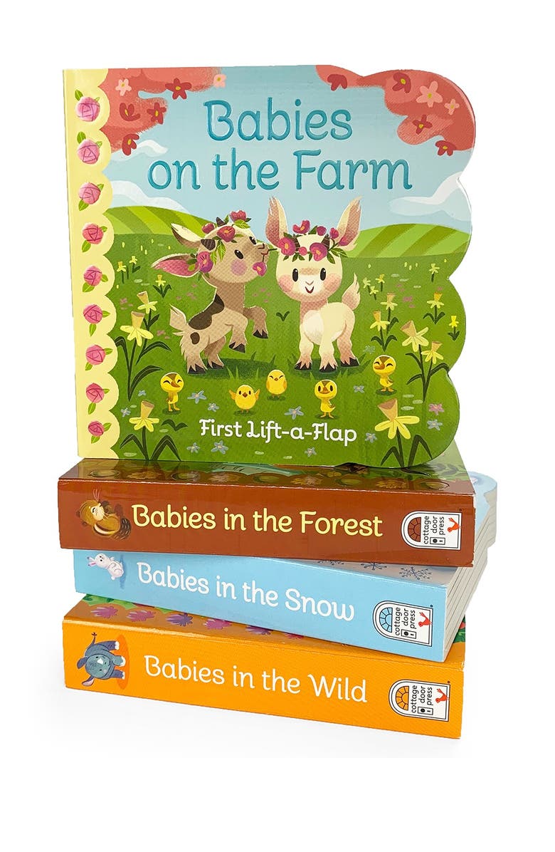 COTTAGE DOOR PRESS Lift-A-Flap 4 Book Set, Alternate, color, 