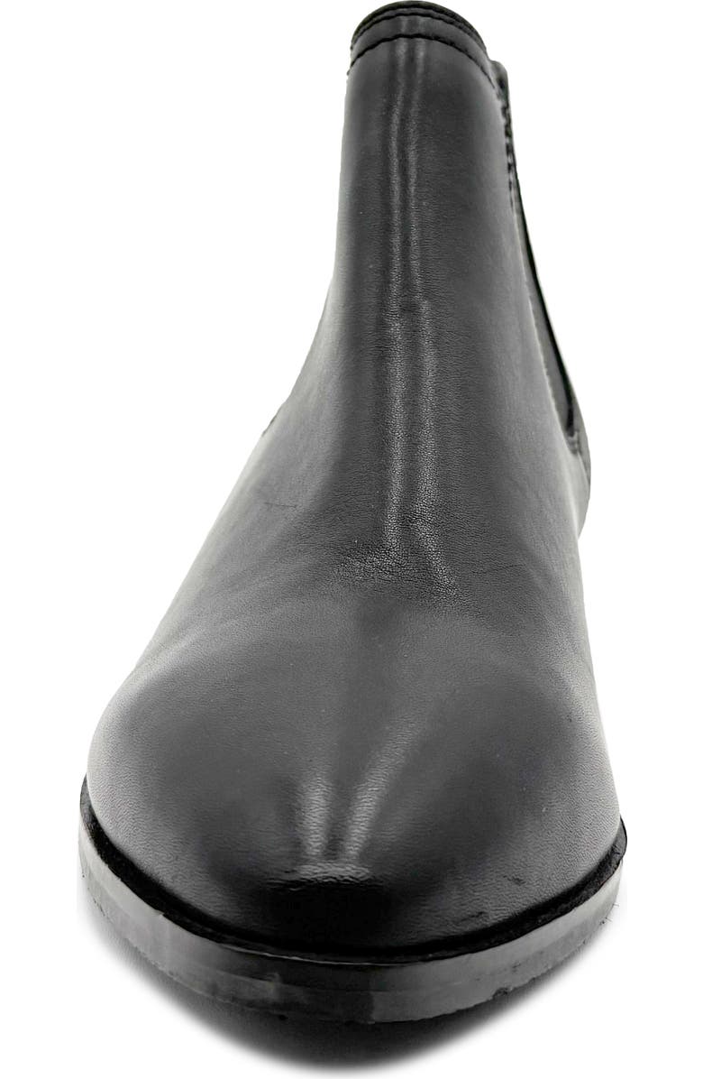 CHELSEA CREW Dapper Chelsea Boot, Alternate, color, Black Leather