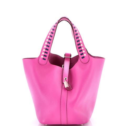 Picotin Lock Bag Tressage Epsom PM