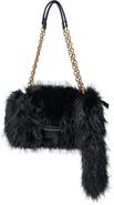 AZALEA WANG Tailspin Faux Fur Handbag