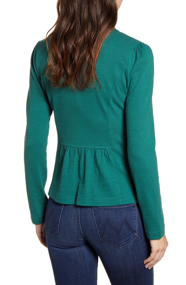 Caslon<sup>®</sup> LONG SLEEVE KNIT BLAZER, Alternate, color,