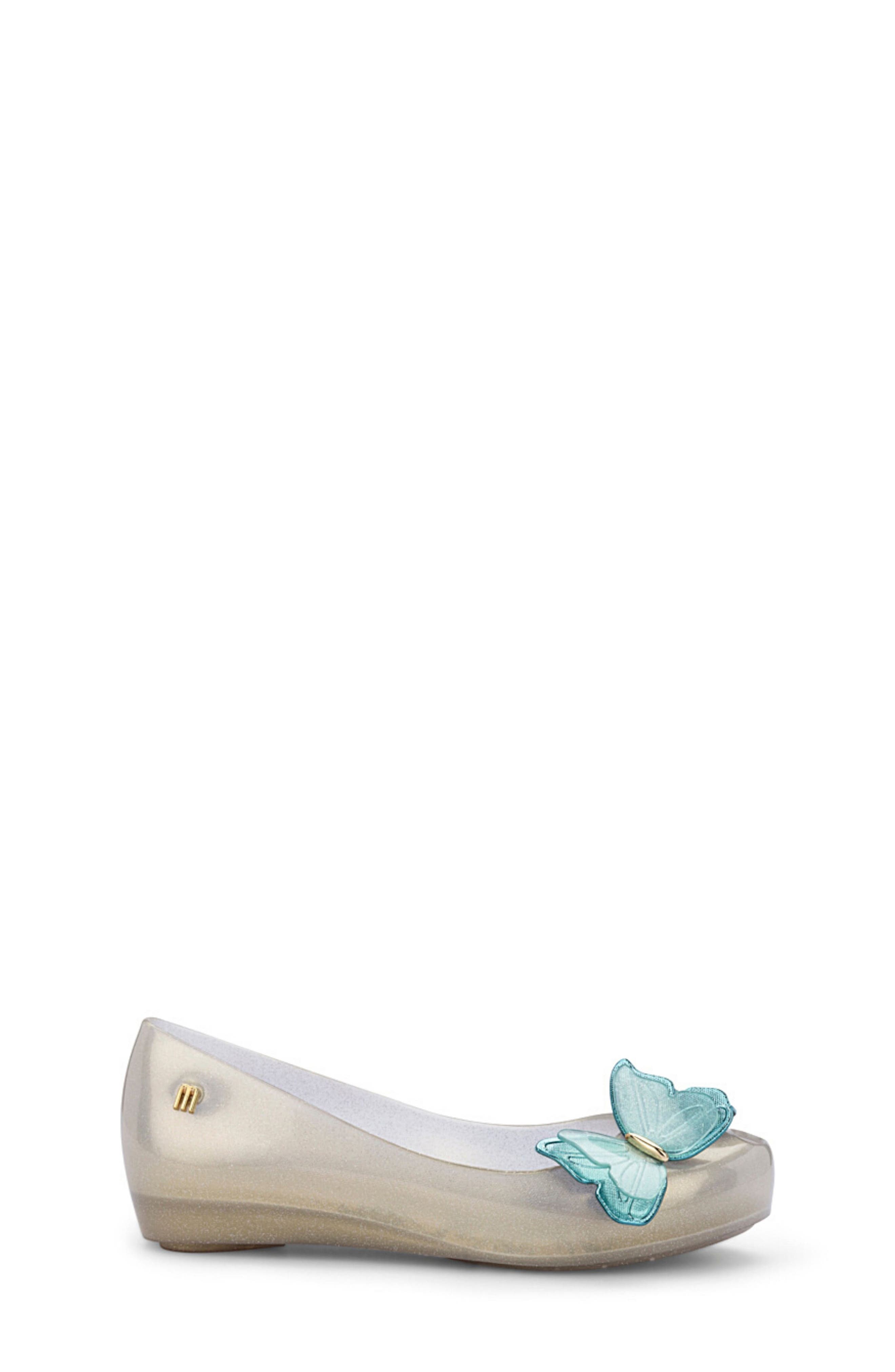 Mini Melissa Ultra Girl Embellished Flat, Alternate, color, 