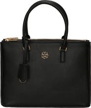 GORSKI Top Handle Leather Purse with Crossbody Strap