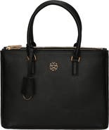 GORSKI Top Handle Leather Purse with Crossbody Strap