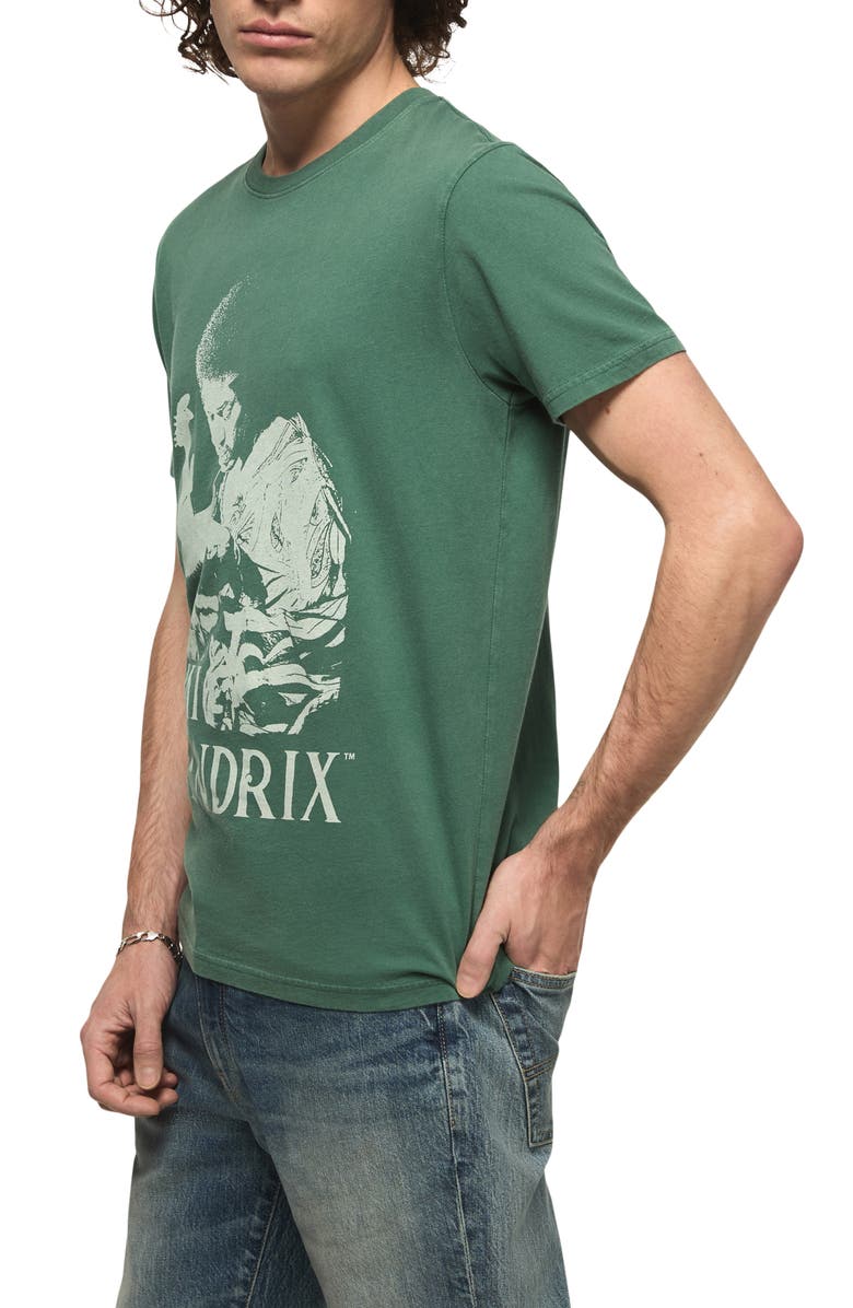 Lucky Brand Jimi Hendrix Cotton Graphic T-Shirt, Alternate, color,