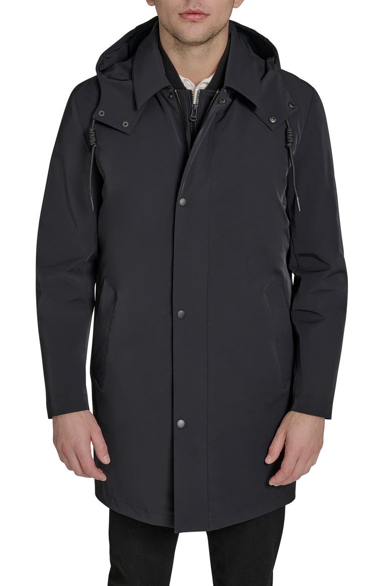 Cole Haan 3-in-1 Hooded Mackintosh (Men) | Nordstrom