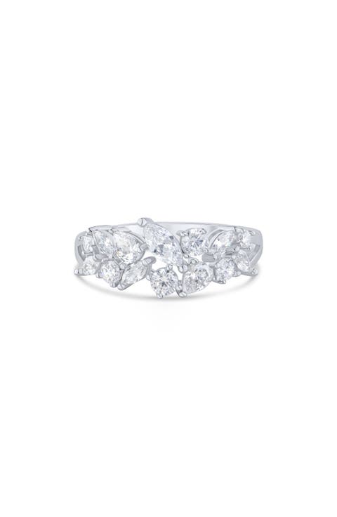 Cubic Zirconia Band Ring