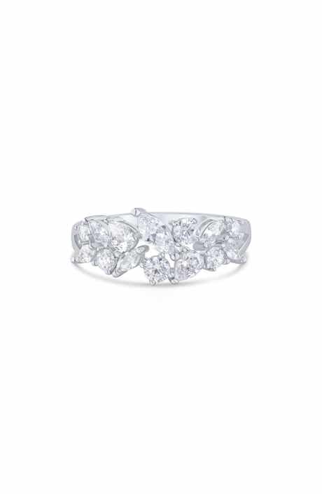 CZ by Kenneth Jay Lane Cubic Zirconia Band Ring