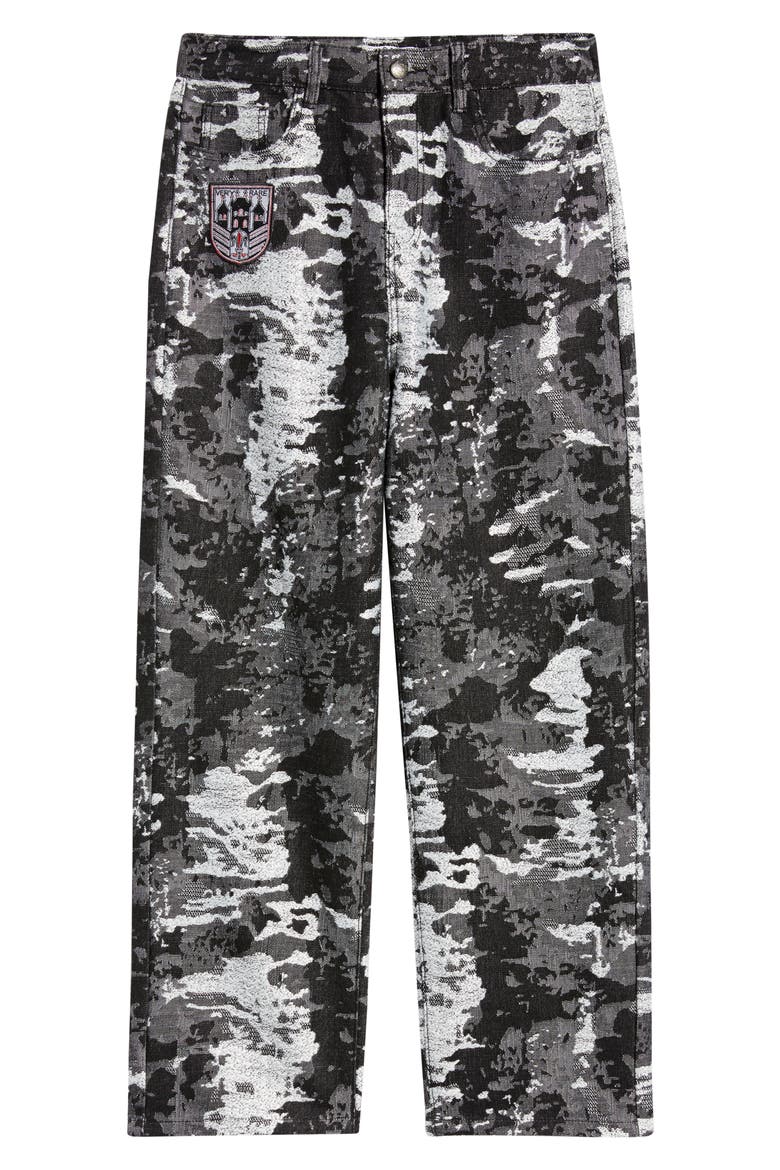 Dark Bastion Straight Leg Jeans, Alternate, color, BLACK
