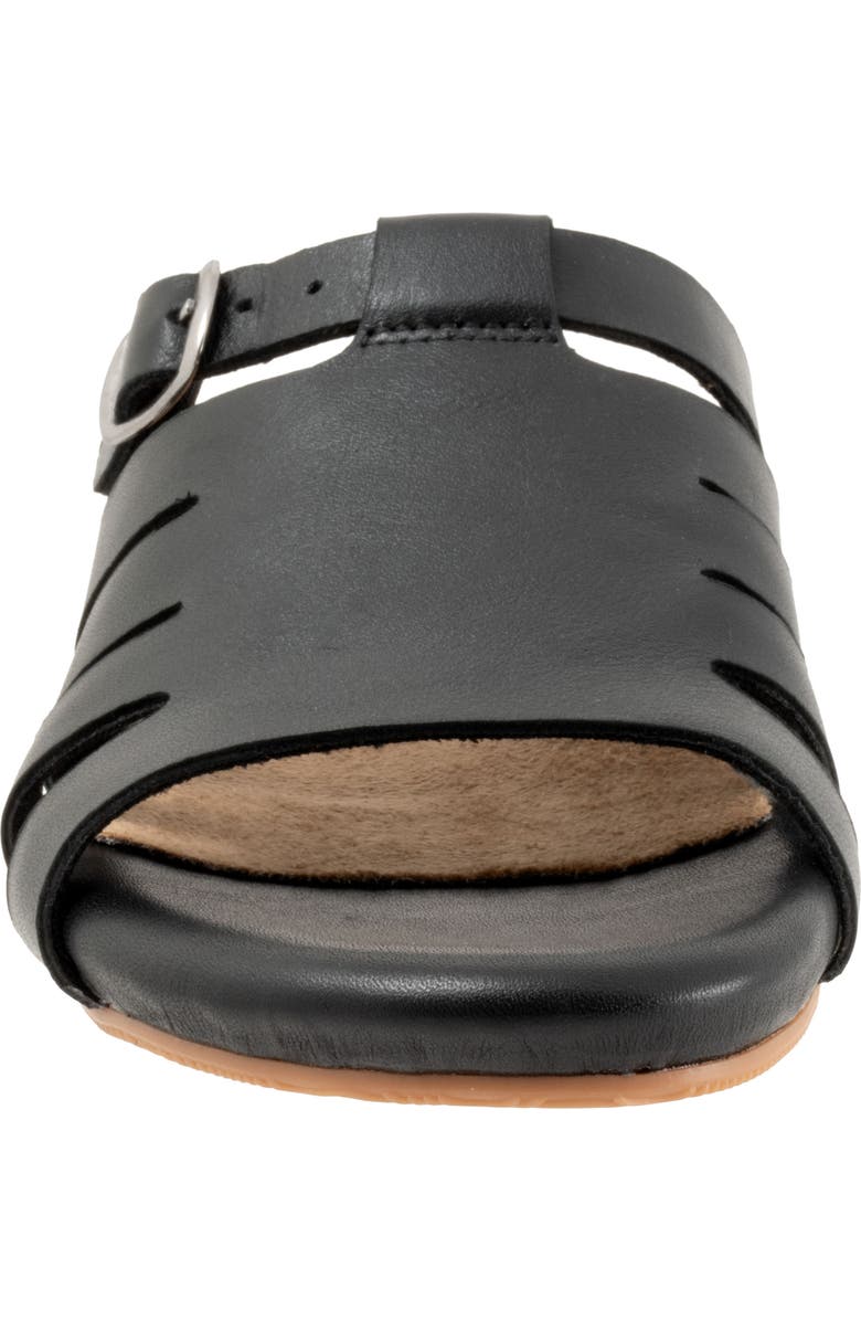 SoftWalk<sup>®</sup> Carolina Slide Sandal, Alternate, color, Black