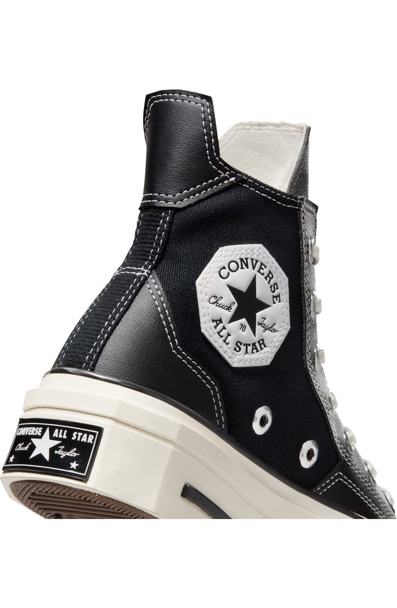 Converse Gender Inclusive Chuck 70 De Luxe Square Toe Platform High Top Sneaker, Alternate, color,