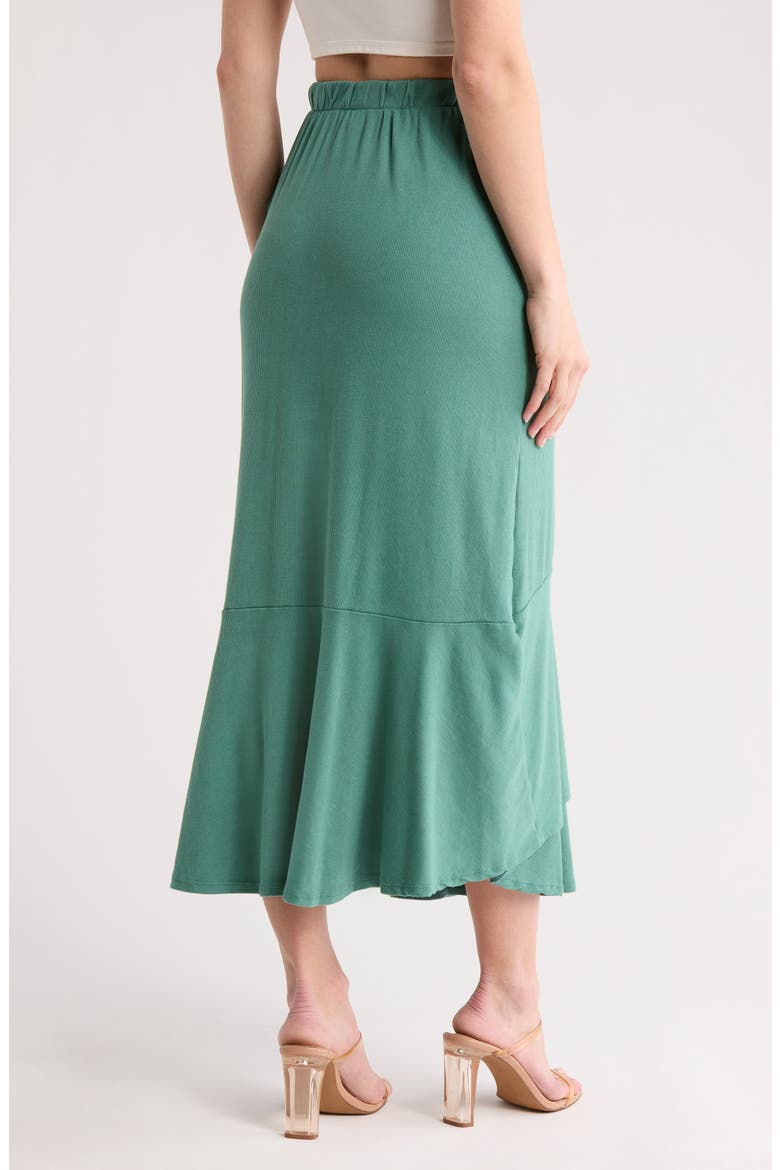 Wrap Midi Skirt, Alternate, color, KASHMIR